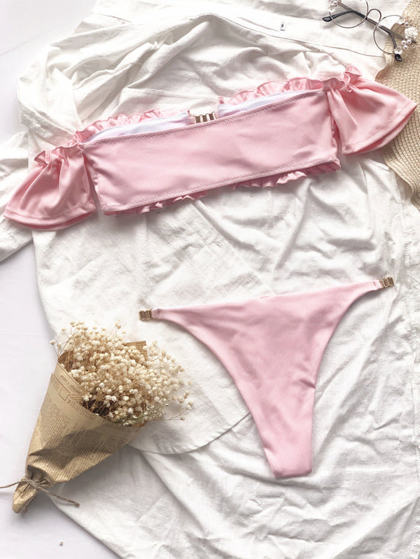 Cuff Frilly Bikini