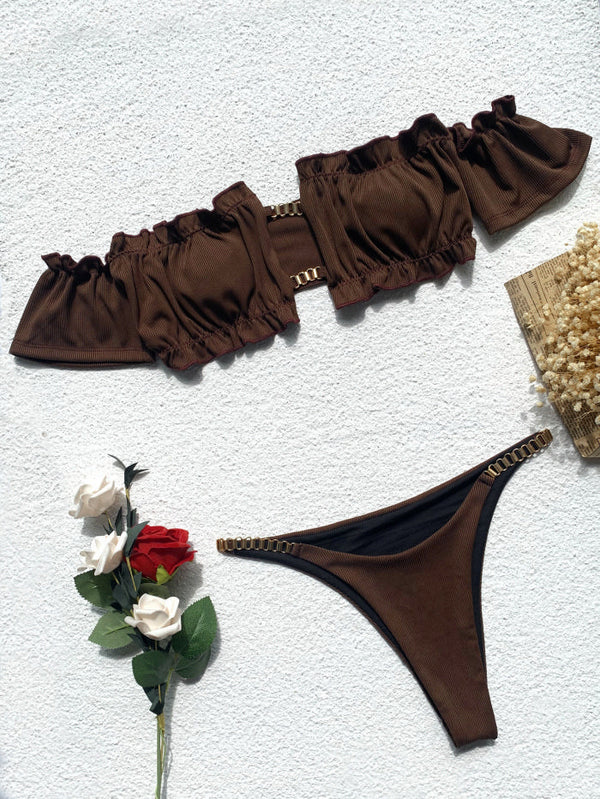 Cuff Frilly Bikini