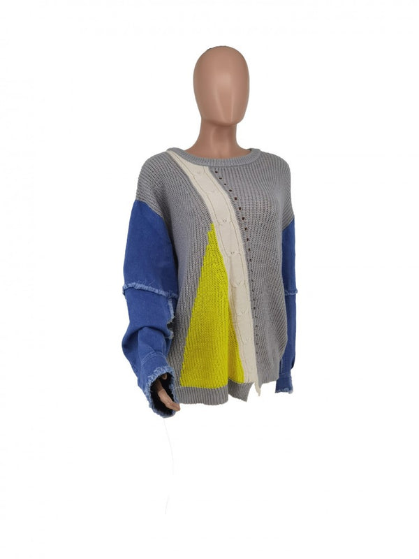 Color Block Sweater