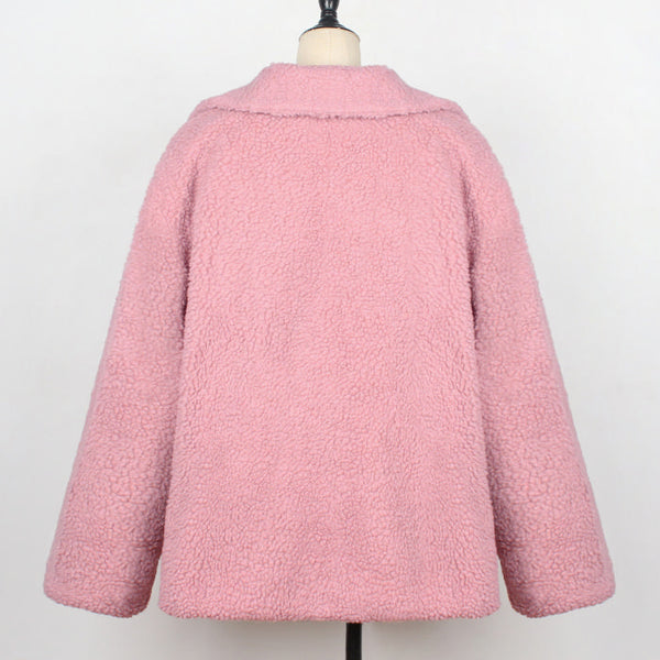 Zipper Teddy Coat