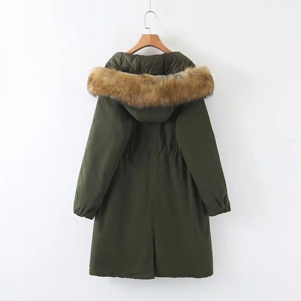 Faith Fur Hooded Parka