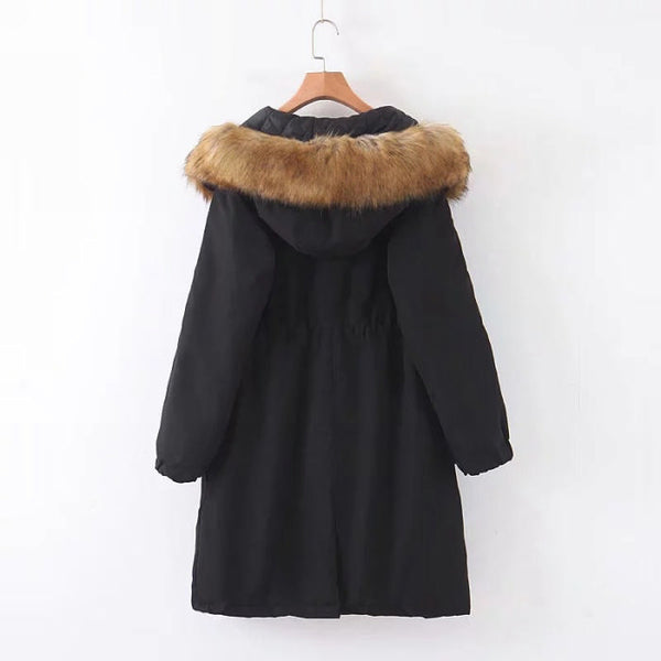 Faith Fur Hooded Parka