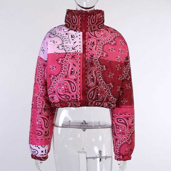 Bandana Puffer Jacket