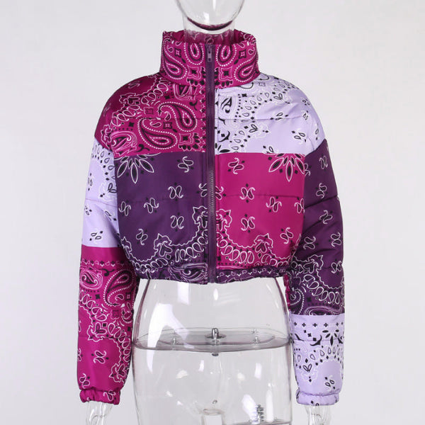 Bandana Puffer Jacket