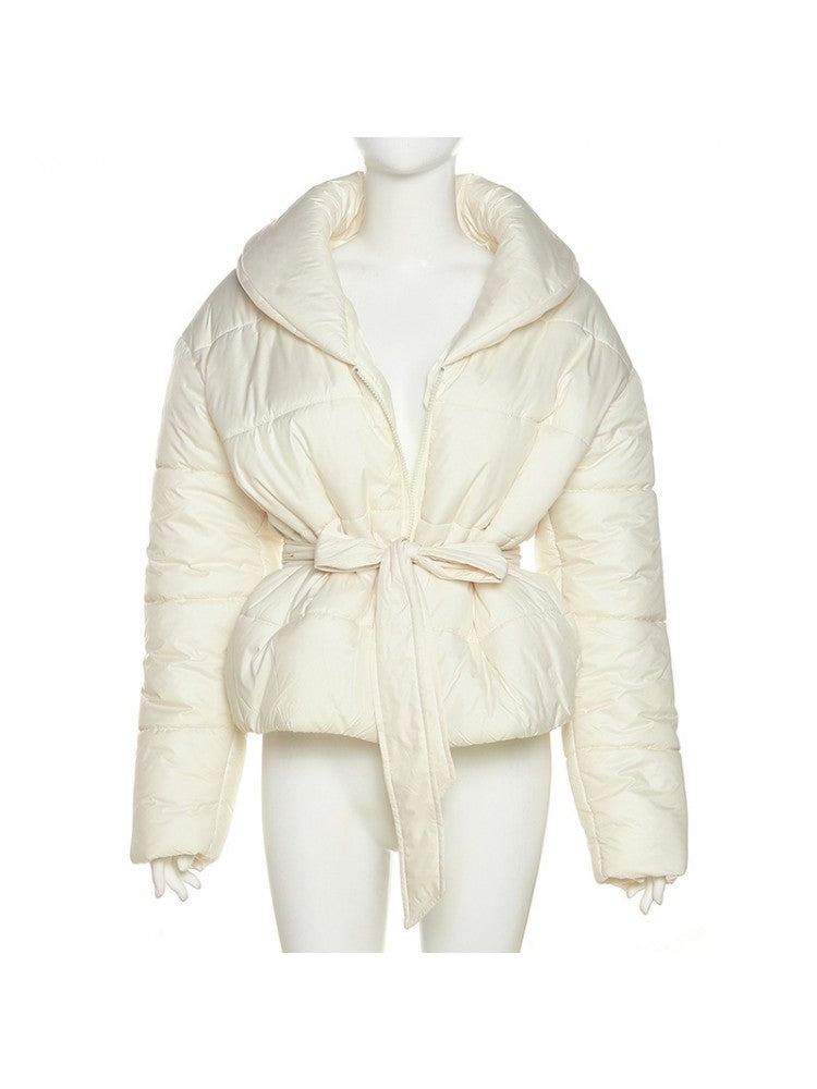 Tia Tie Puffer Jacket