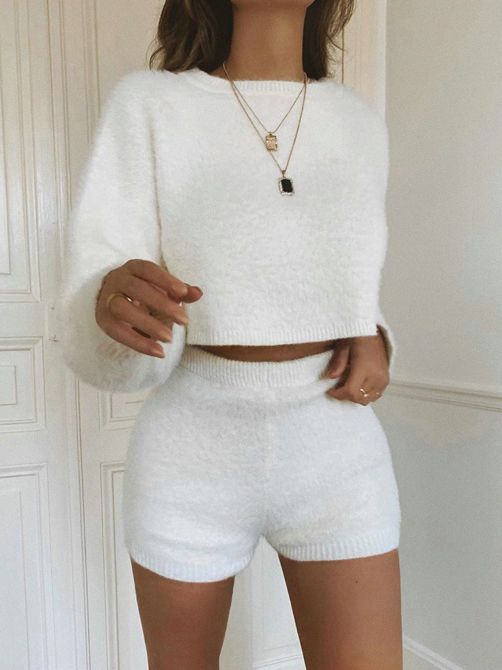 Cozy Shorts Set