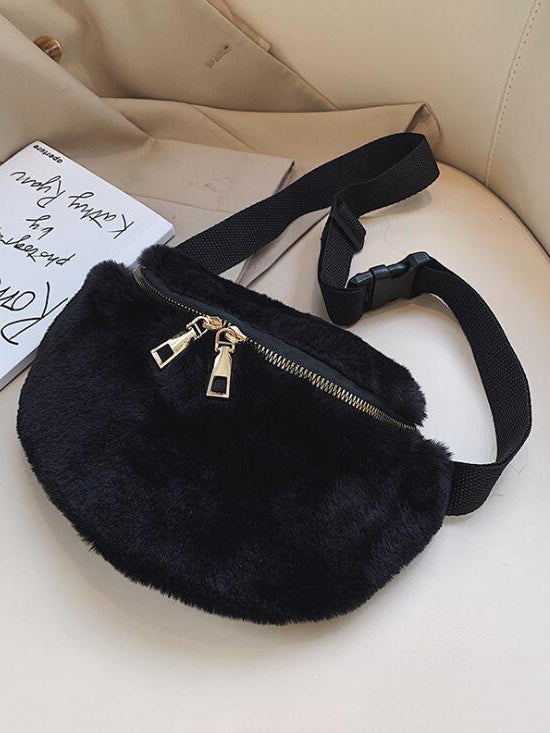 Michelle Faux Fur Bum Bag