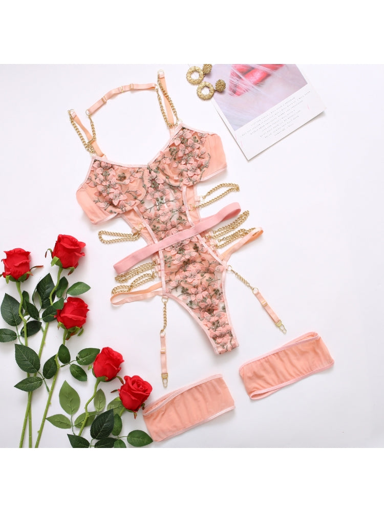 Pinkie Petal Lacey Set